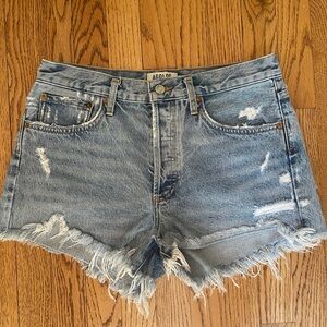 Agolde Parker Vintage Cut Off Shorts